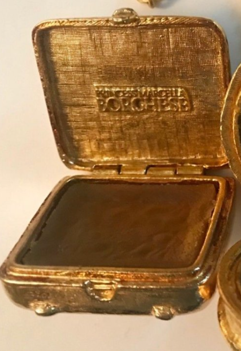 RETRO - Borghese Fiamma Manufacturer Solid Parfum 5.5 grams - RARE!!