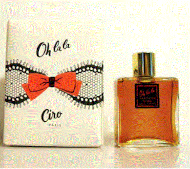 VINTAGE - Ciro Oh La La Parfum - Last call 1/2 ml - 2 available