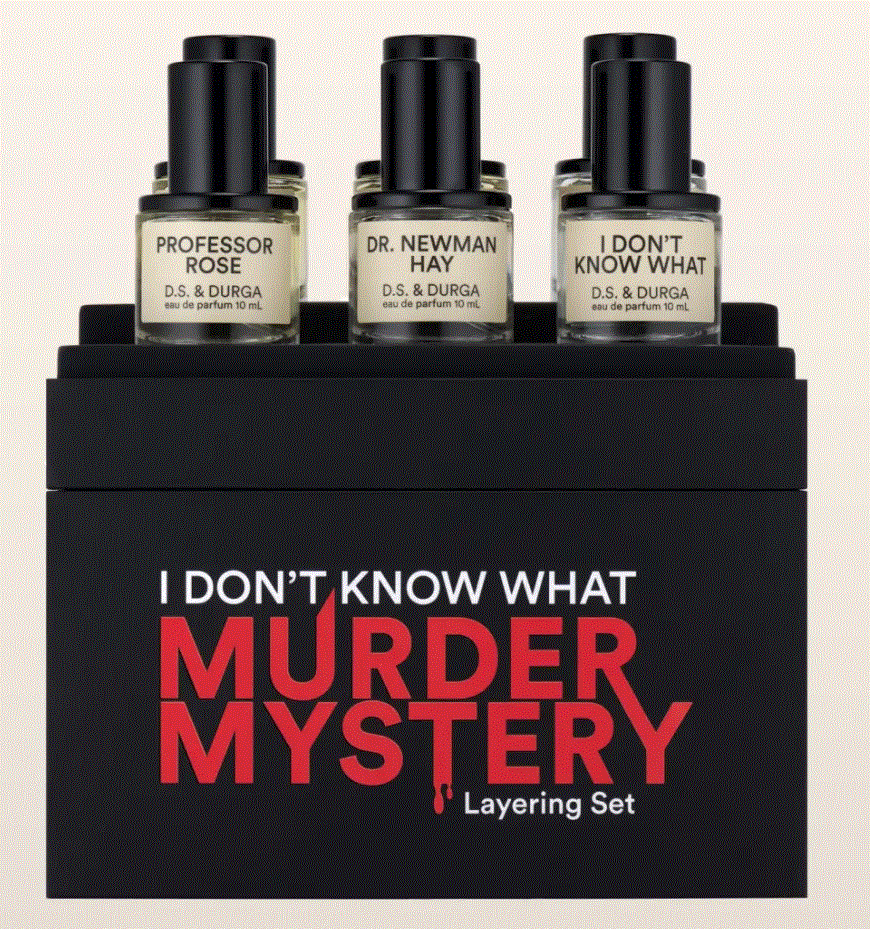 D.S. & Durga I Don't Know What EdP - Murder Mystery Set - LAST CALL - 2025 Fragrance Foundation Fragrance of the Year – Innovative Fragrance Product of the Year
