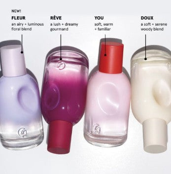 Glossier You & Flankers Sampler -  You  -  You Doux - You Fleur - You Reve - You Soie