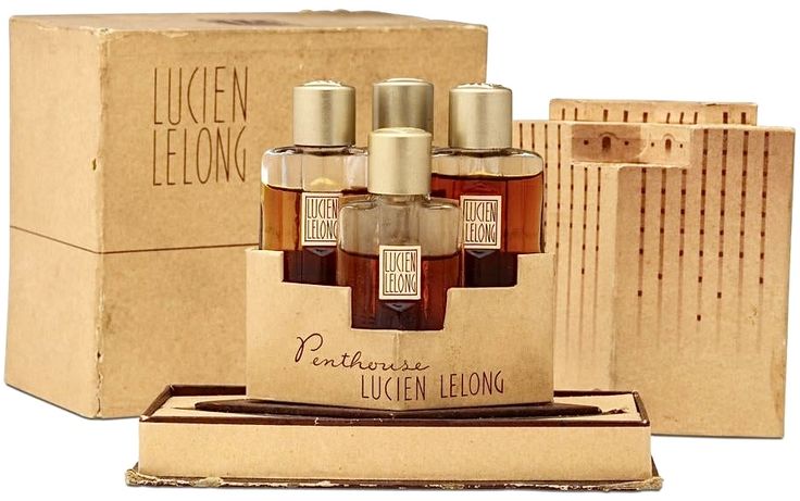 VINTAGE - Lucien Lelong Sampler of - 5 Fragrances