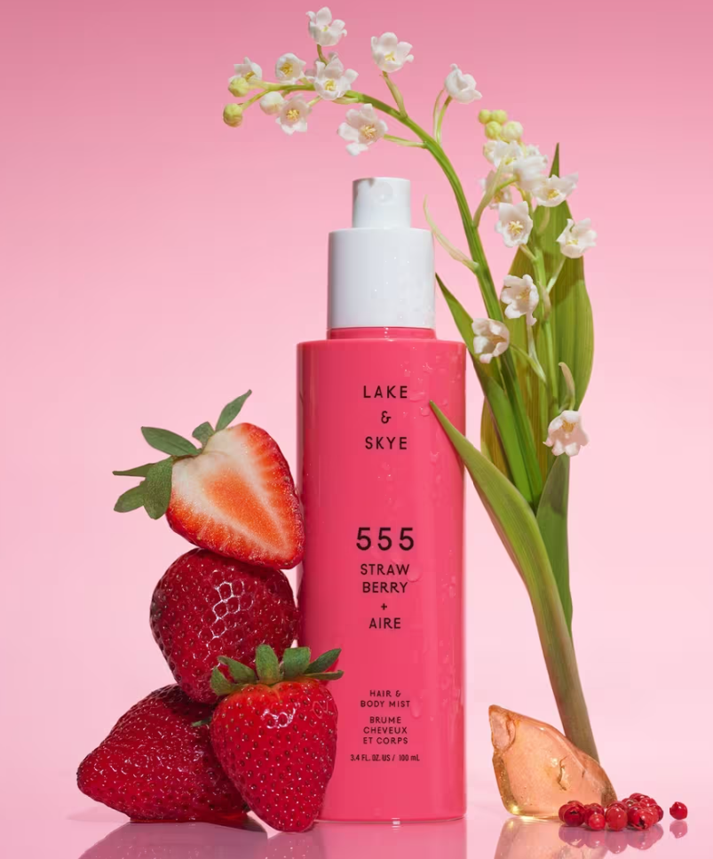 Lake & Skye 555 Strawberry + Aire - Hair and Body Mist