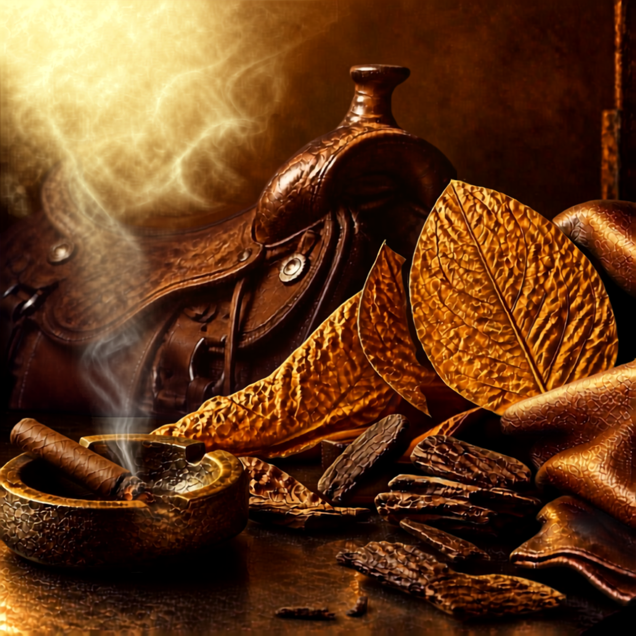 Tobacco, Leather & Oud Sampler - 5 Samples For Men