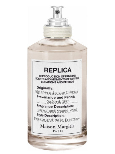 Maison Martin Margiela Replica Whispers in the Library EdT - DISCONTINUED - 2020 Winner best earthy scent by Allure Magazine  & Voted one of 2019 best new fragrances