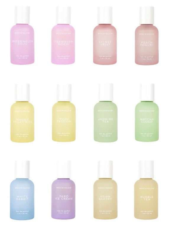 Mochiglow Milk & Cream EdP Collection - Limited Edition - 6 Samples
