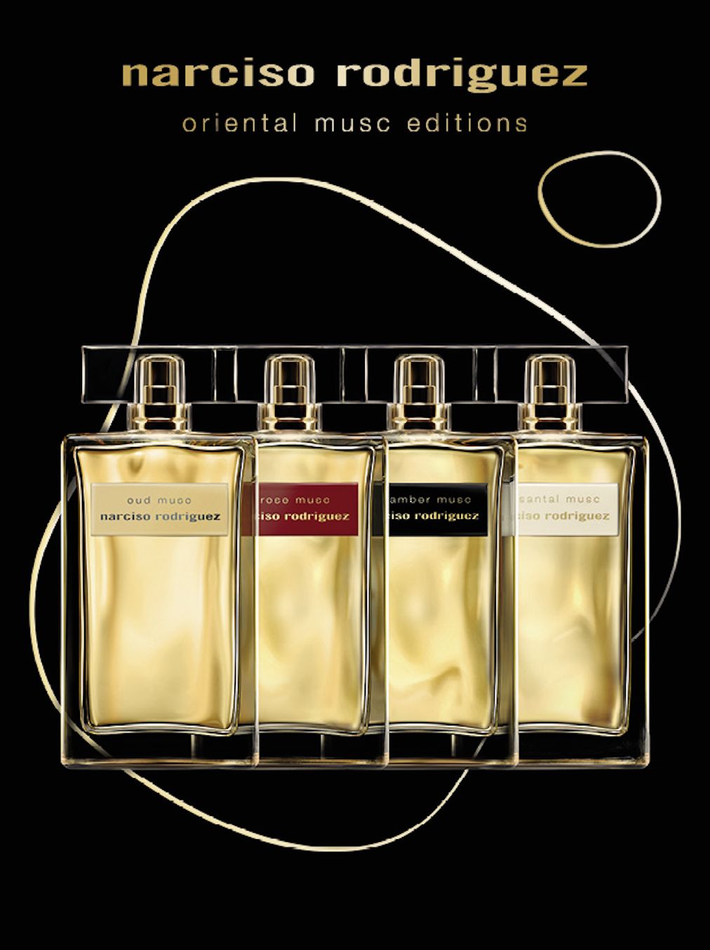 Narciso Rodriguez Oriental Musc EdP Intense Collection  Sampler - Set of 3 Middle Eastern Exclusives