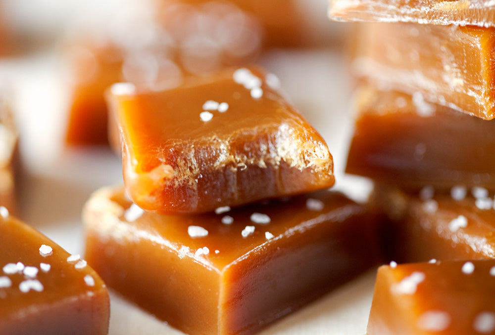 TPC Caramel Sampler - 7 Current  sweet, chewy, caramel samples from 2020-2023