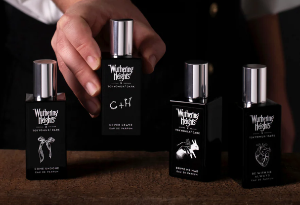 TokyoMilk & Wuthering Heights Dark Collection Sampler - Be With Me Always / Come Undone / Drive Me Mad / Never leave