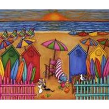 Beach  sampler - A Day At the Beach Sampler - 9 Samples