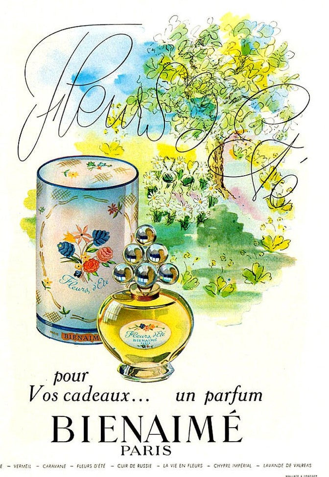 VINTAGE - Bienaime Fleurs D'Ete EDC