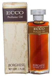 RETRO - Borghese Ecco Perfume Oil - RARE!!