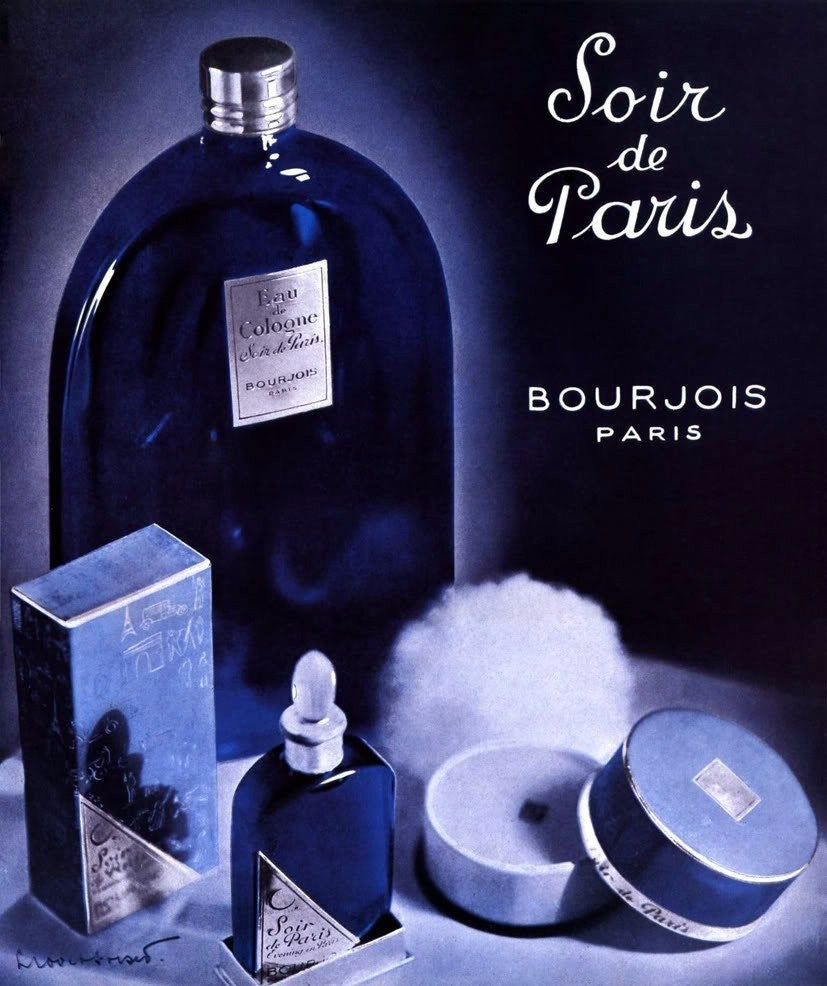 VINTAGE - Bourjois Evening in Paris - Soir de Paris  Original Fragrance EDP