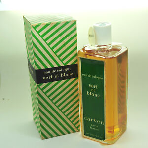 VINTAGE - Carven Vert et Blanc  EDC