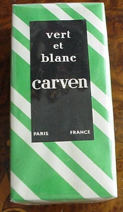 VINTAGE - Carven Vert et Blanc EDP