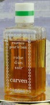 VINTAGE - Carven Robe d'Un Soir  essence Oil ~ Rare