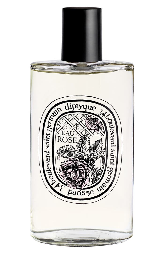 Diptyque Eau Rose EdT - 10 ml manufacturer boxed spray Mini Travel