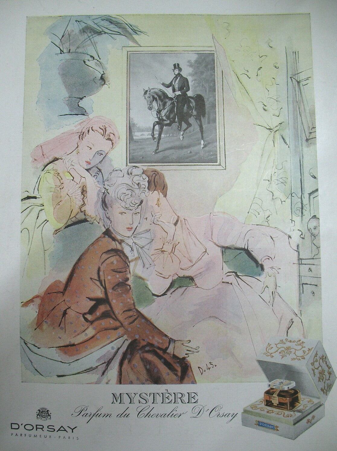 VINTAGE - D'Orsay Mystere Parfum