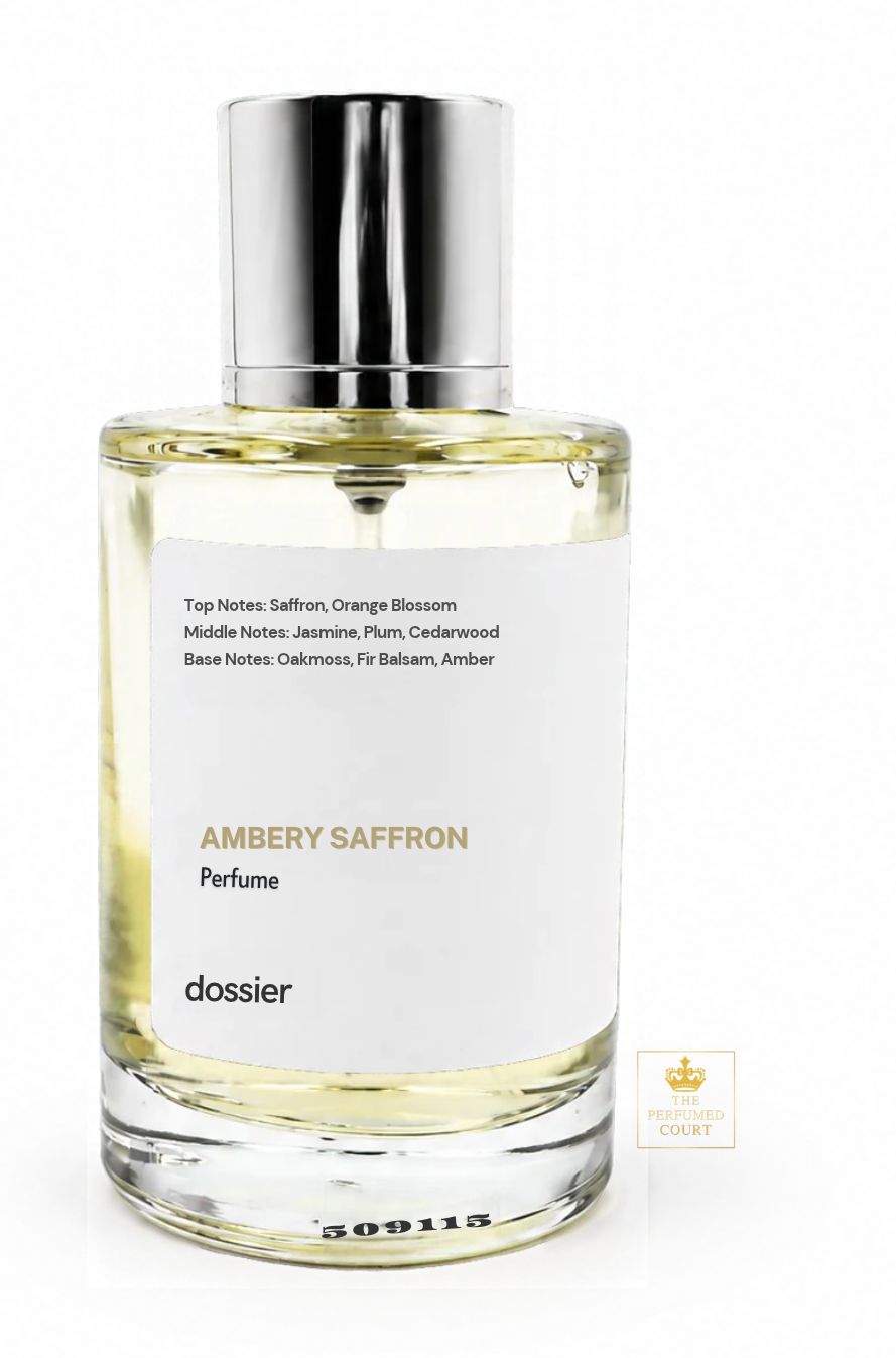 Dossier Ambery Saffron - Inspired by MFK Baccarat Rouge 540