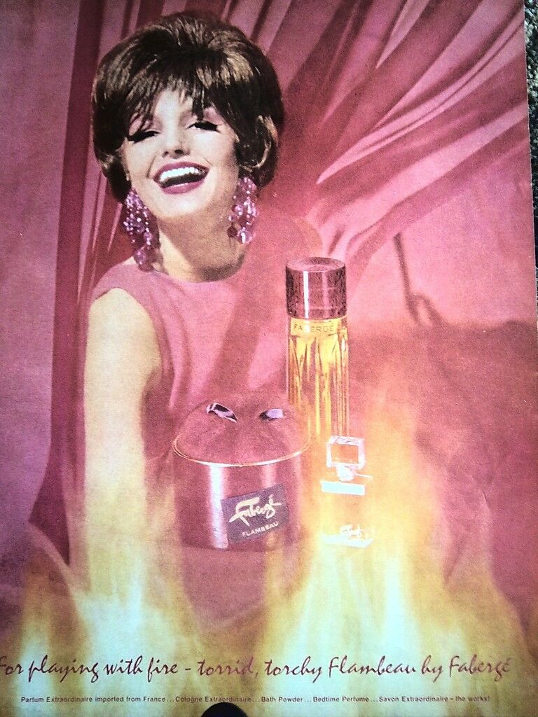 VINTAGE - Faberge Flambeau Parfum Oil
