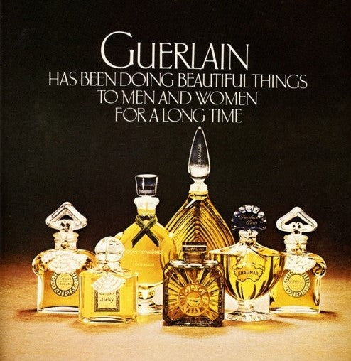 VINTAGE - Guerlain Parfum Sampler - 7 samples -