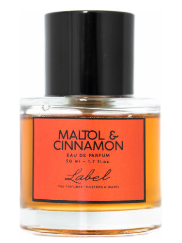 Label Maltol & Cinnamon EDP 1.5 ml  spray - last One