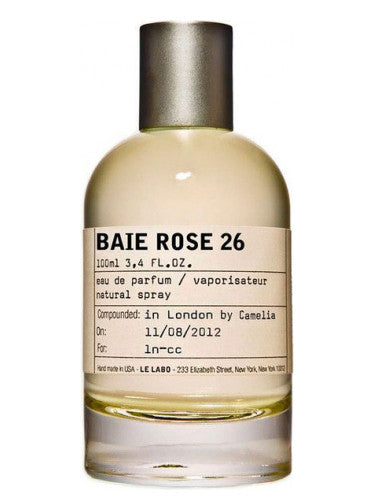 Le Labo Baie Rose 26 Chicago Exclusive Decant Sample | The
