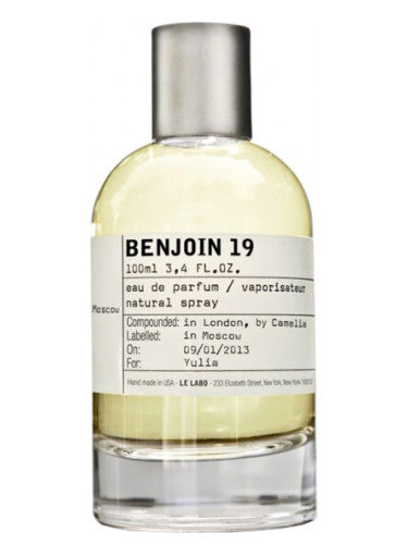 Le Labo Benjoin 19 Moscow Exclusive