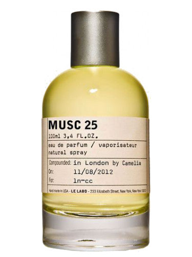 Le Labo Musc 25 - Los Angeles Exclusive