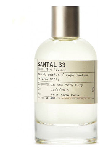 Le Labo Santal 33 - 2012 Basenotes Finalist for best new fragrance