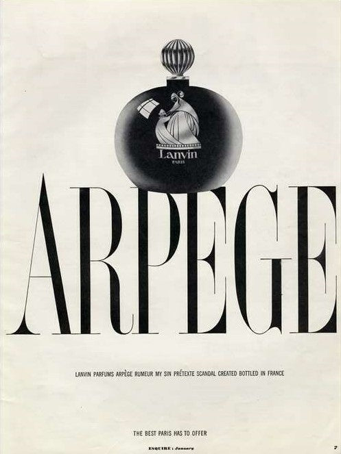 VINTAGE - Lanvin Arpege Extrait