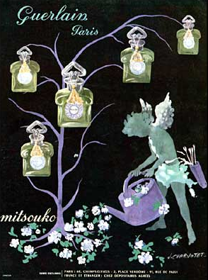 Vintage - Guerlain Mitsouko Parfum - 1988 -  Batch Code VH76B2