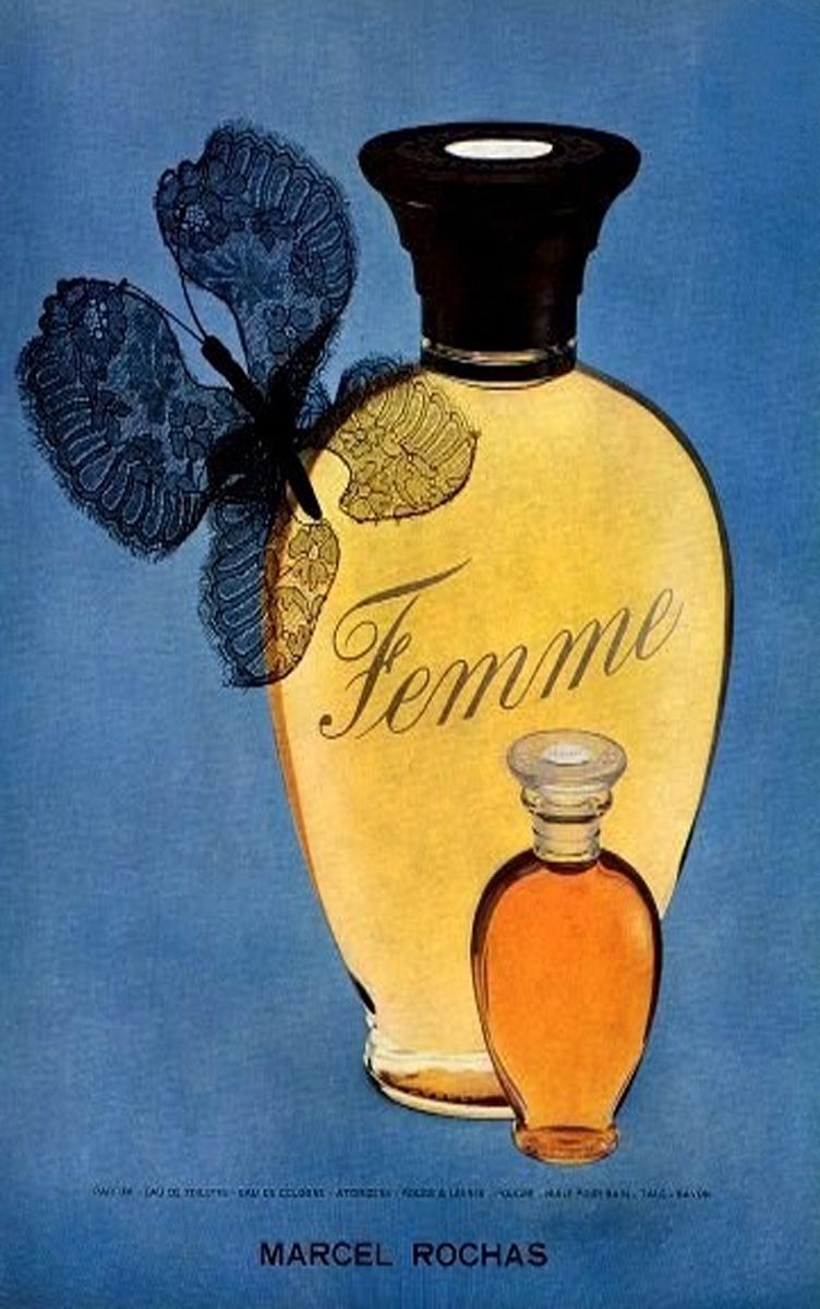 VINTAGE - Rochas Femme Parfum